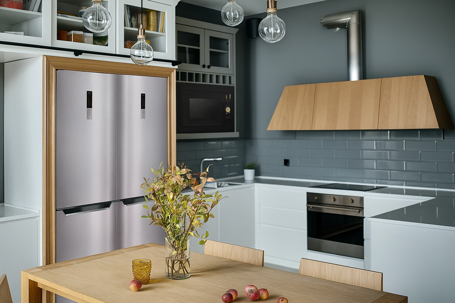 Gorenje NRKI517E82 - מקרר אינטגרלי משולב מקפיא תחתון 252 ליטר גורניה – תמונה 2